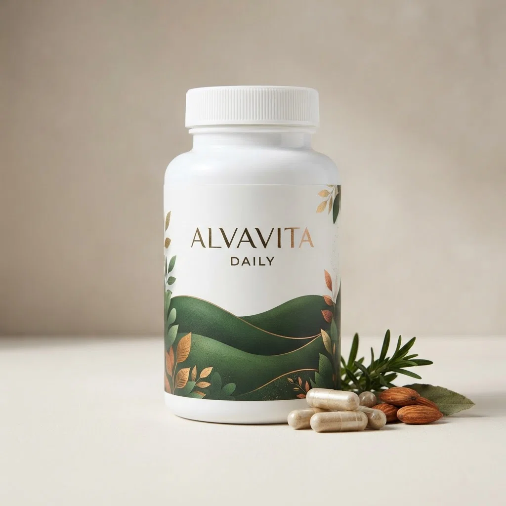 AlvaVita Daily voedingssupplement verpakking